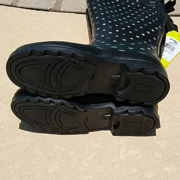 Women's Western Chief Simple Dot Rain Boots Size 6 M - Picture 4 of 5